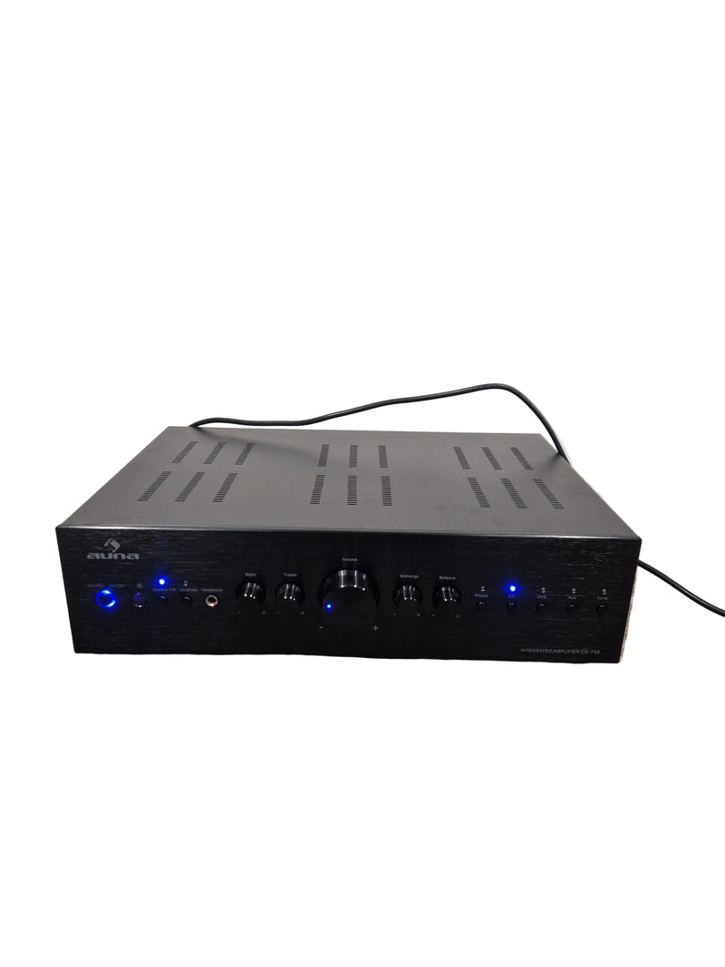 Auna CD-708 - Integrated Amplifier - Black - Spares or Repair - image 1