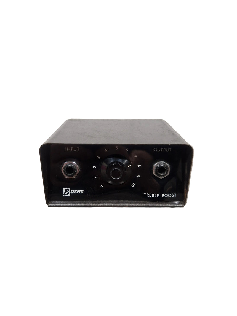 Burns Treble Boost - Guitar Effects Pedal - Black - Treble Boost Pedal - Good - image 1