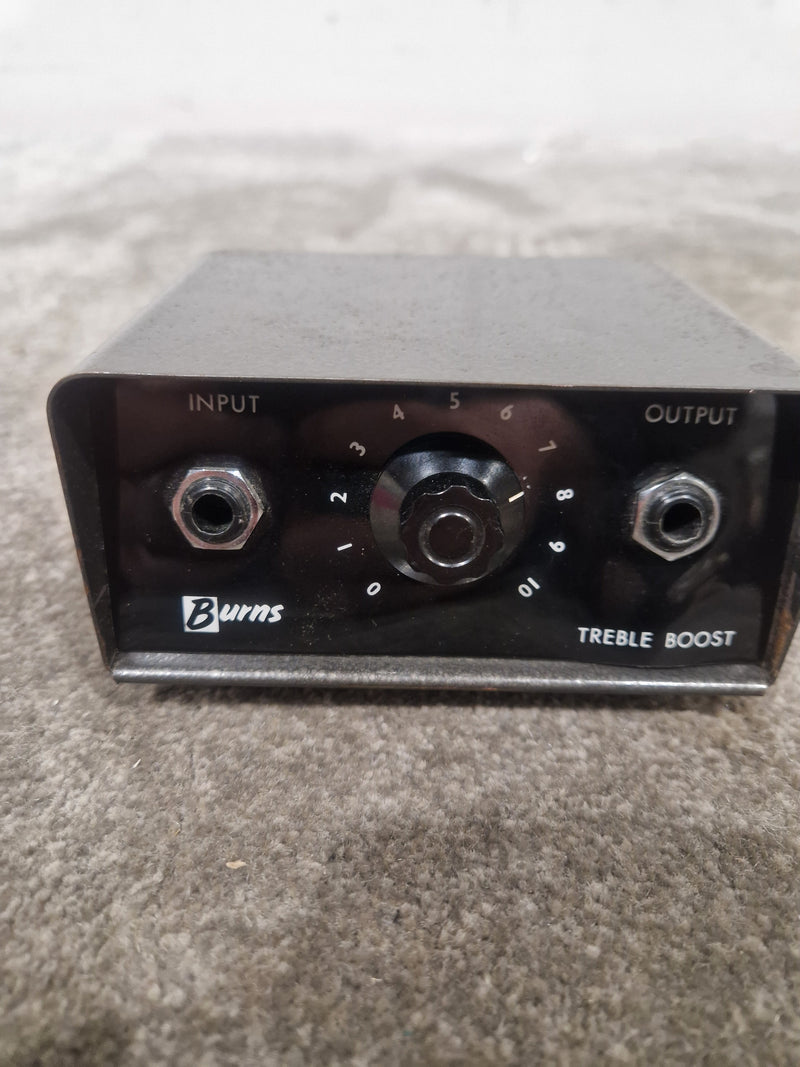 Burns Treble Boost - Guitar Effects Pedal - Black - Treble Boost Pedal - Good - image 2