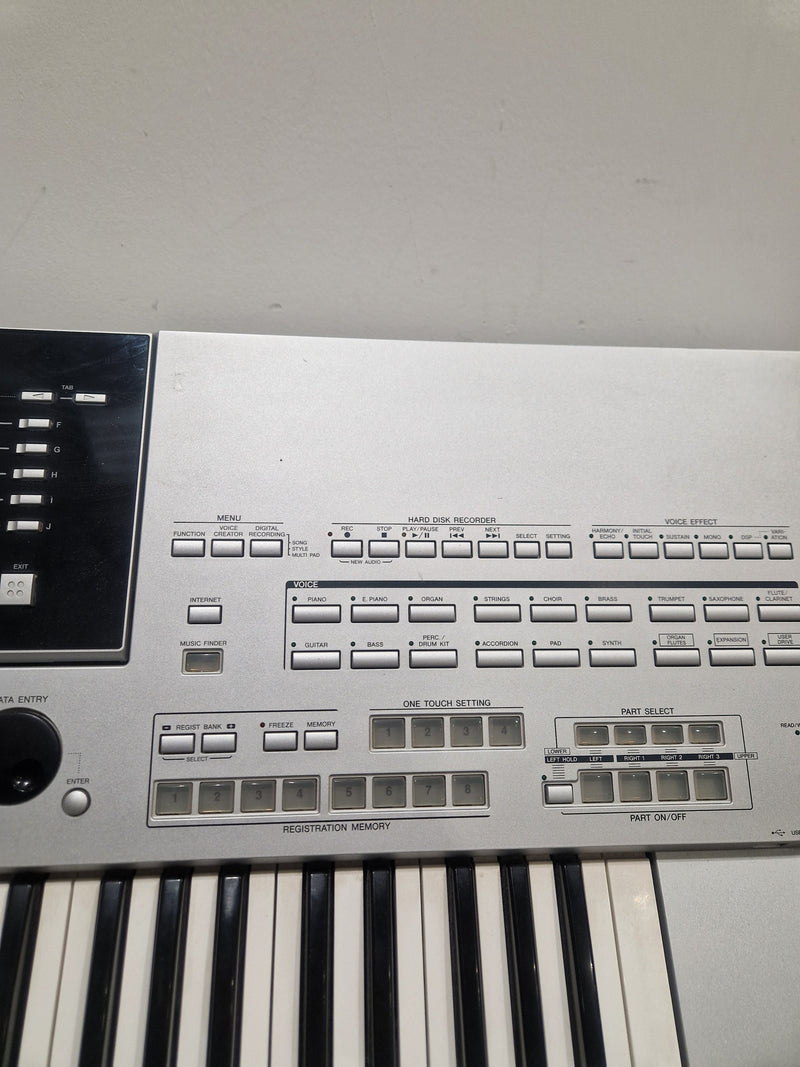 Yamaha Tyros 3 - Digital Workstation Keyboard - White/Silver - Excellent - image 22