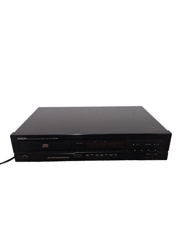 Denon DCD-660 CD Player - Black - Japan Made - Excellent