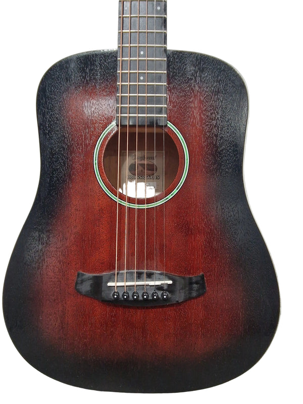 Tanglewood Crossroads TWCRT 3/4 - Acoustic Guitar - Dark Brown/Black - Excellent w/ Soft Case