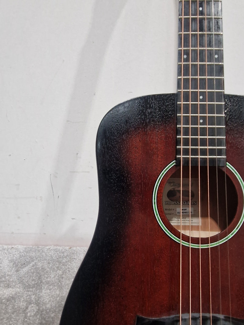 Tanglewood Crossroads TWCRT 3/4 - Acoustic Guitar - Dark Brown/Black - Excellent w/ Soft Case - image 7