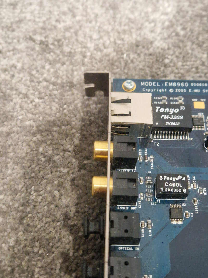 E-MU EM8960 - PCIe Audio Card - Excellent - image 13