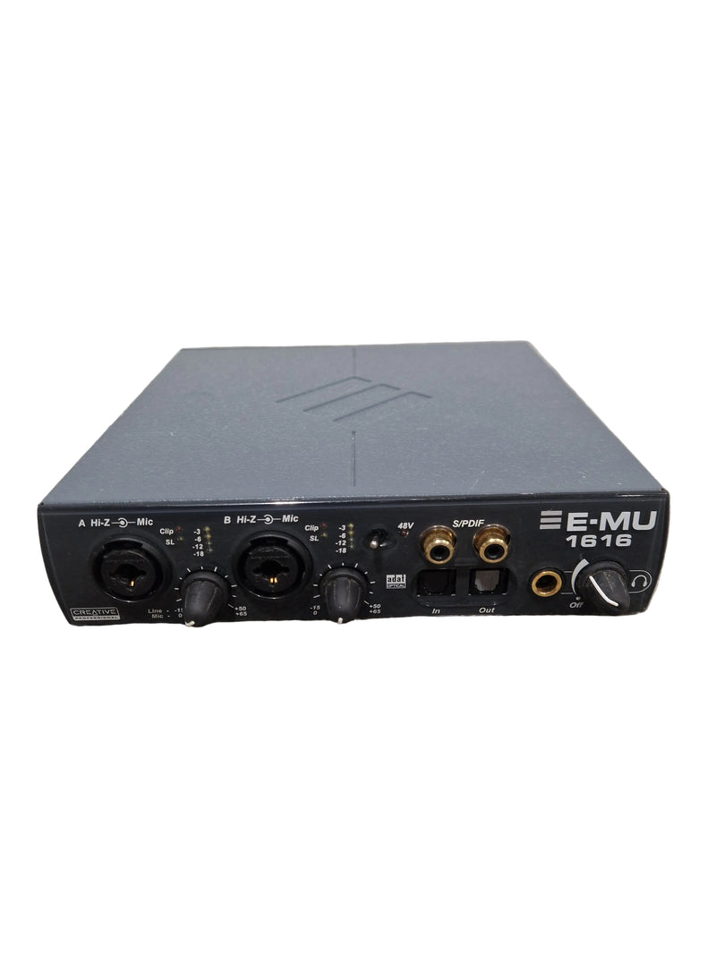 E-MU 1616 - Audio Interface - Black - Excellent - image 1
