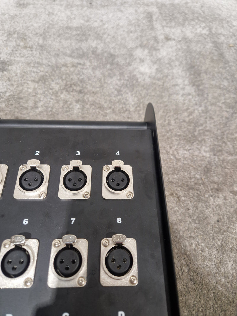Pulse Audio Stage Box - 12 Input/Output Stage Box - Black - Excellent - image 11