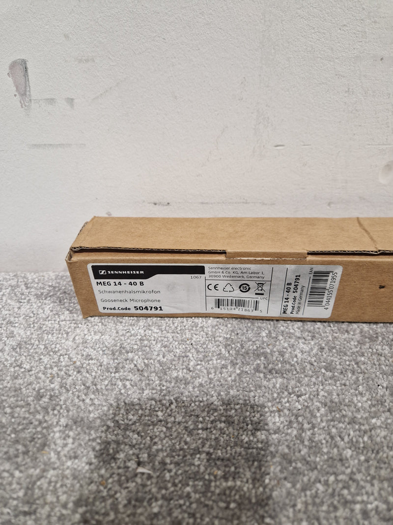 Sennheiser MEG14-40B Gooseneck Microphone - Black - Excellent - image 11