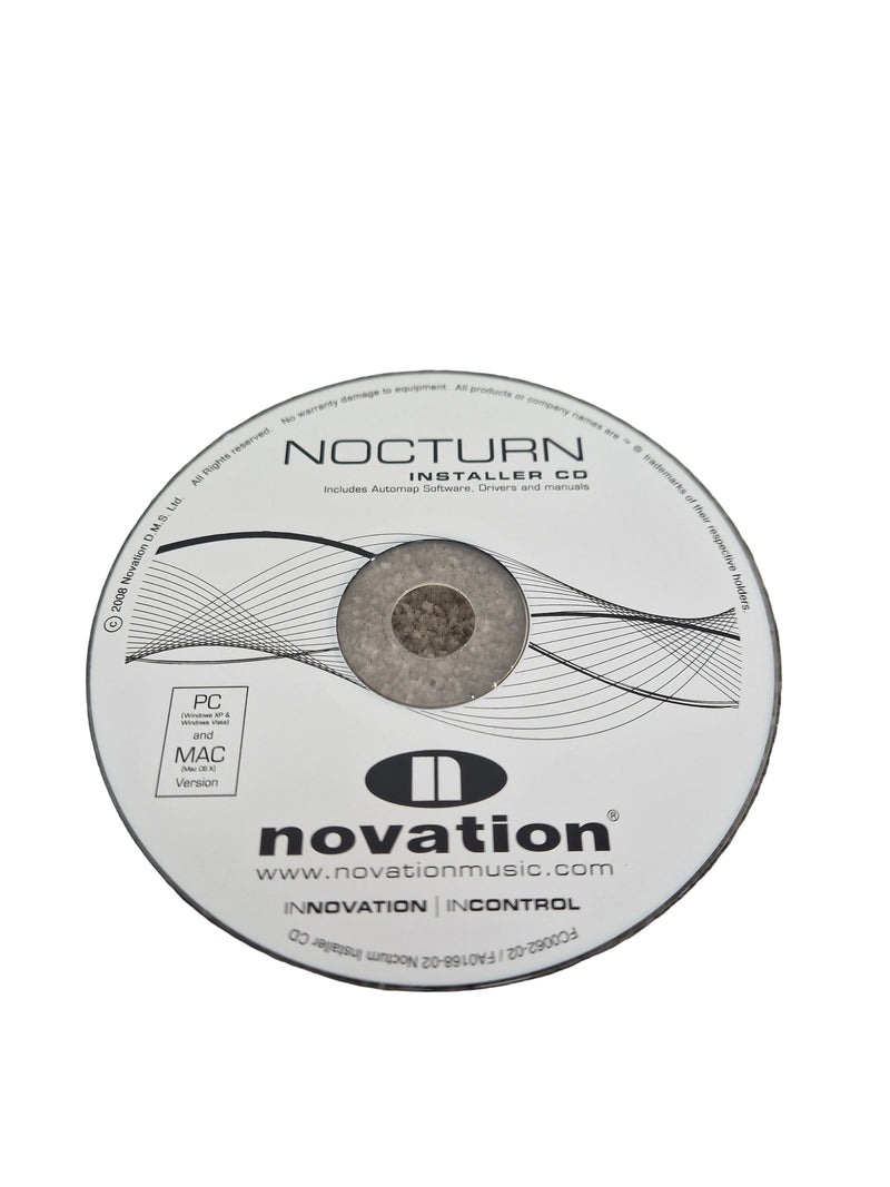 Novation Nocturn Installer - Software - Control Surface - Excellent - image 1