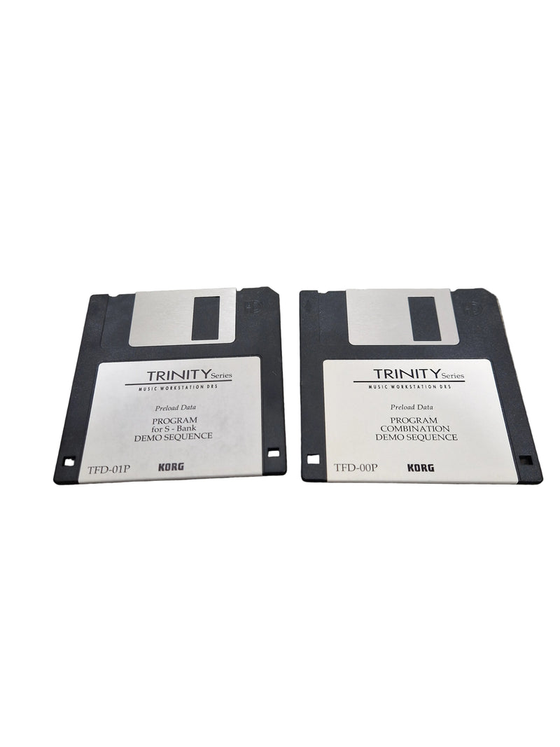 Korg Trinity DRS Floppy Disk Software Pair - Synthesizer - Excellent - image 1