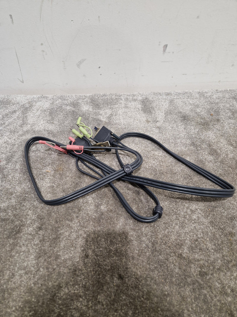 Job-Lot OF 2L7D02UI ATEN 6ft KVM Switch Cables - Grey X8 - KVM Switch Cable - Excellent - image 11