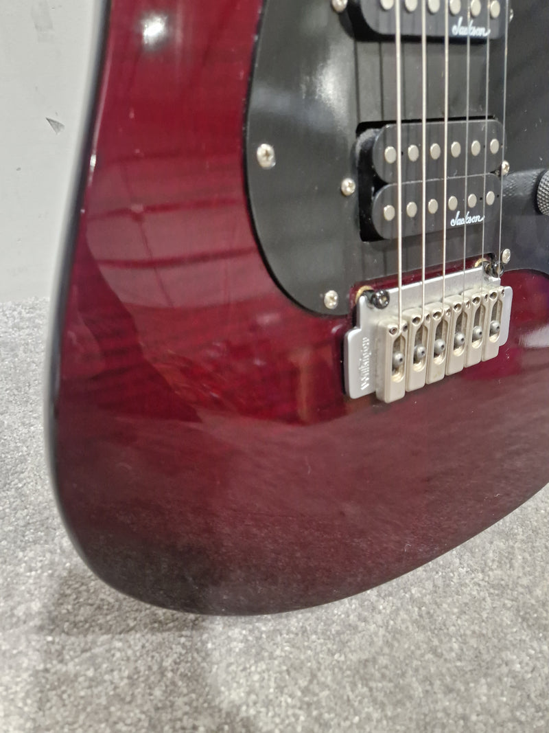Jackson Performer - Electric Guitar - Red/Black Burst - Good - image 19
