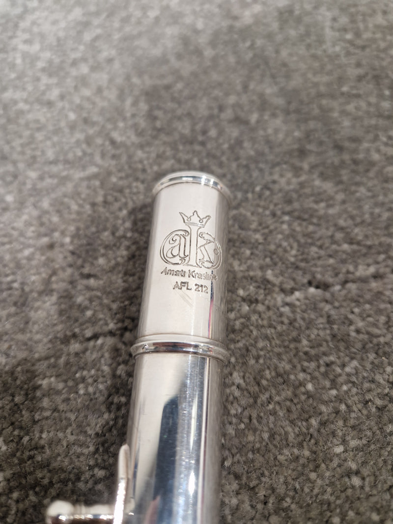 Amati Kraslice AFL212 - Flute - Silver Plated - Excellent w/ Hard Case & Manuals - image 8