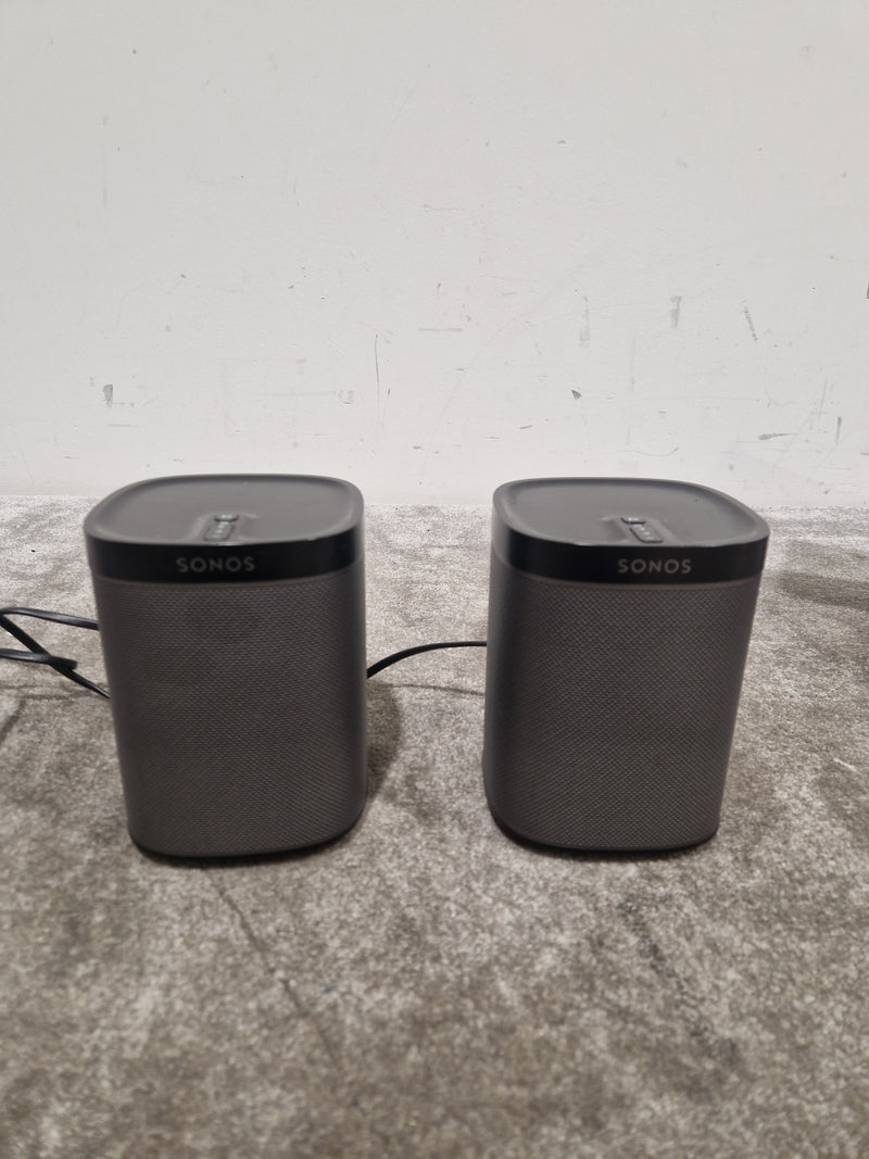 Sonos One - Smart Speakers - Pair - Black - Excellent w/ Original Box - image 2