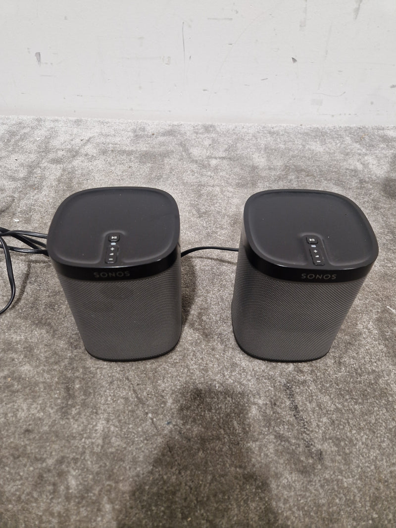 Sonos One - Smart Speakers - Pair - Black - Excellent w/ Original Box - image 3