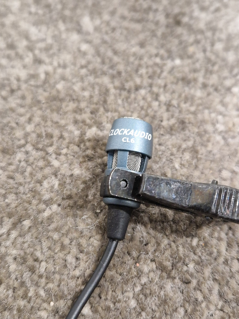 Clockaudio CL6 Lavalier Omni-directional Mic - Lavalier Microphone - Excellent - image 4