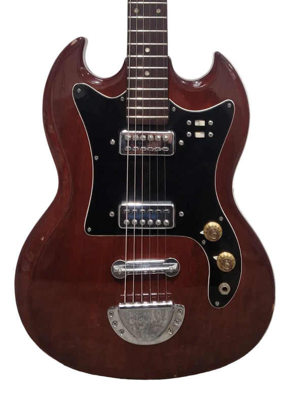 Columbus SG Electric Guitar - Red Electric Guitar - Well-Preserved - Good