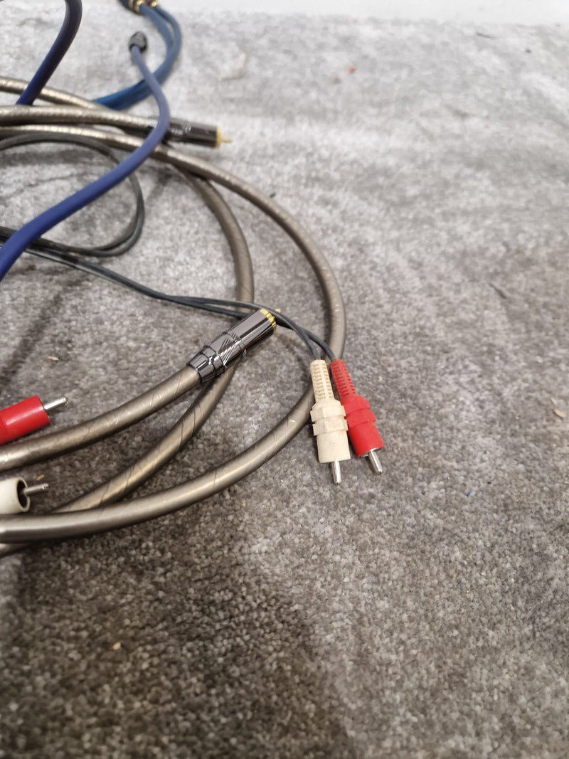 Job-Lot OF RCA Cables - X9 - RCA Cable - Good - image 3