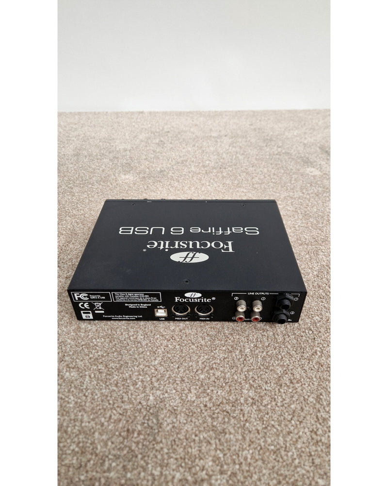 Focusrite Saffire 6 USB - Audio Interfaces - Very Good - image 8