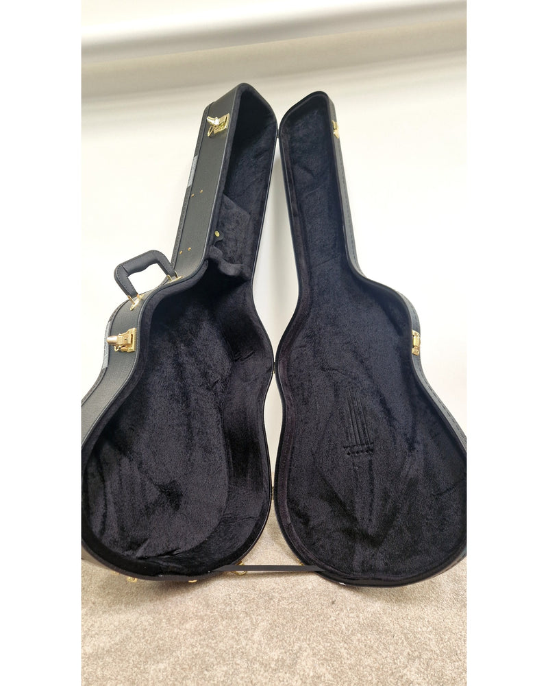 Unbranded Acoustic Guitar Hard Case - Guitar Case - Black - Excellent - image 7