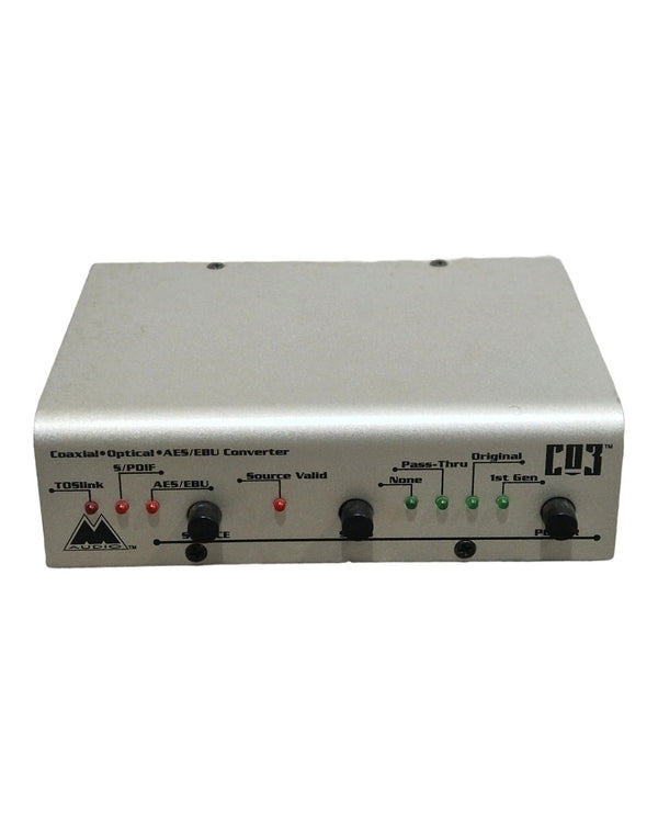 M-AUDIO CO3 Audio Interface - SIlver Audio Interface - Versatile Connections - Good