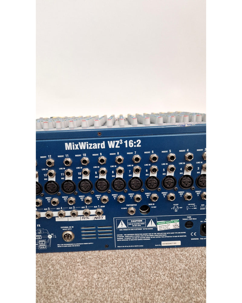 Allen & Heath MixWizard WZ3 16:2 - Mixer - Spares or Repair - image 13