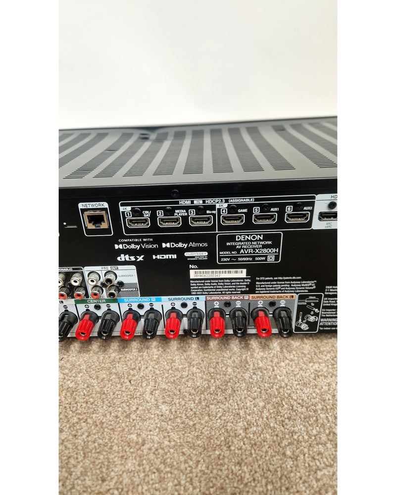 Denon AVR-X2800H - Receiver - Excellent - image 13