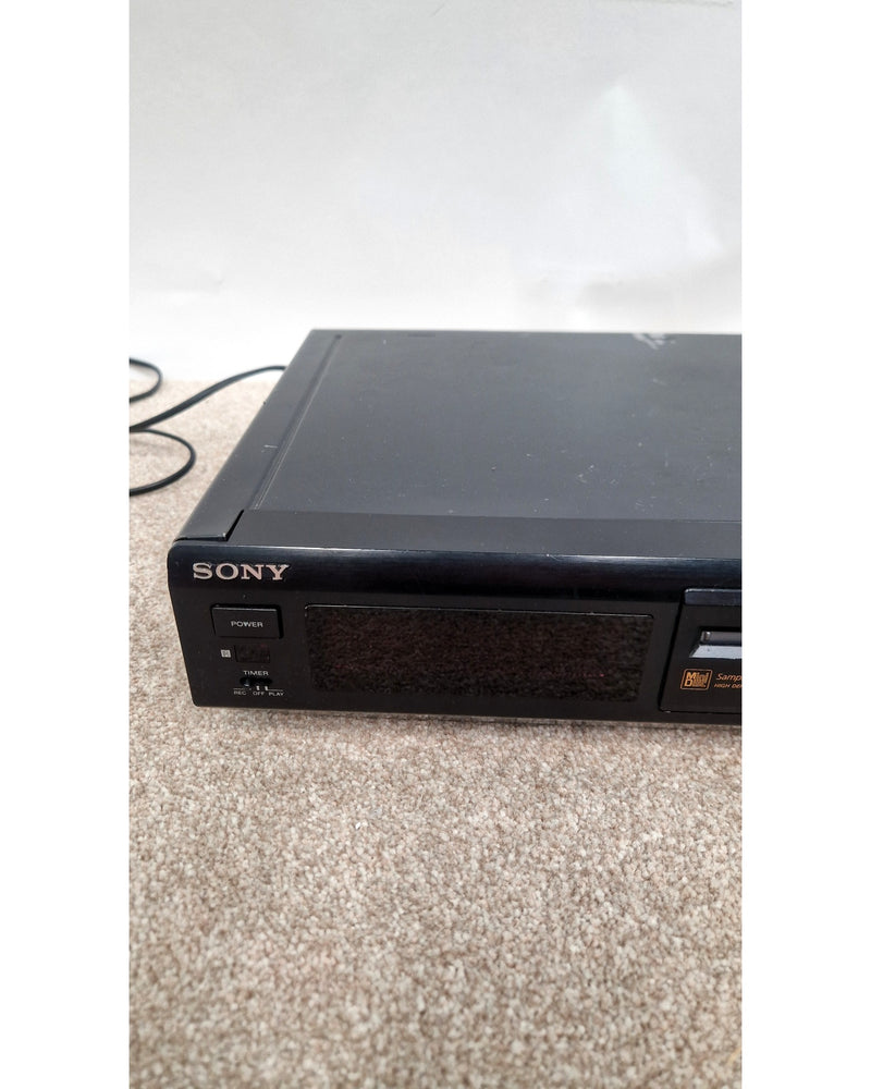 SONY Minidisc Deck. Model MDS JE500 - Fair - image 4