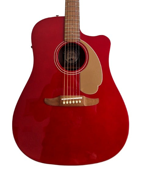 Fender Redondo Player - Acoustic Guitars - Red - Excellent
