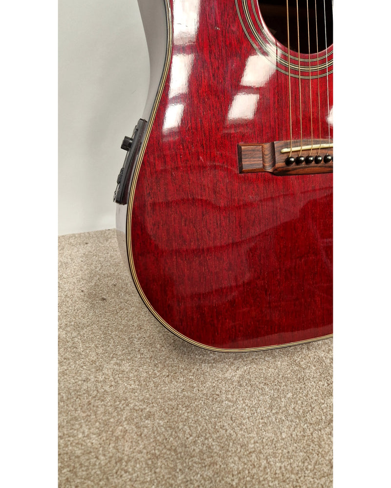 Washburn D-10 CEM/TWR - Excellent w/ strap - image 9