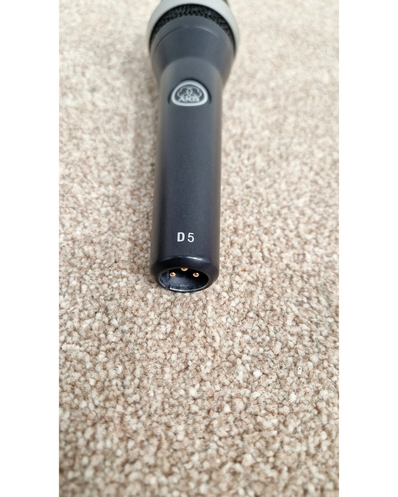 AKG D5 - Microphone - Black - Very Good w/ Soft Case - image 3