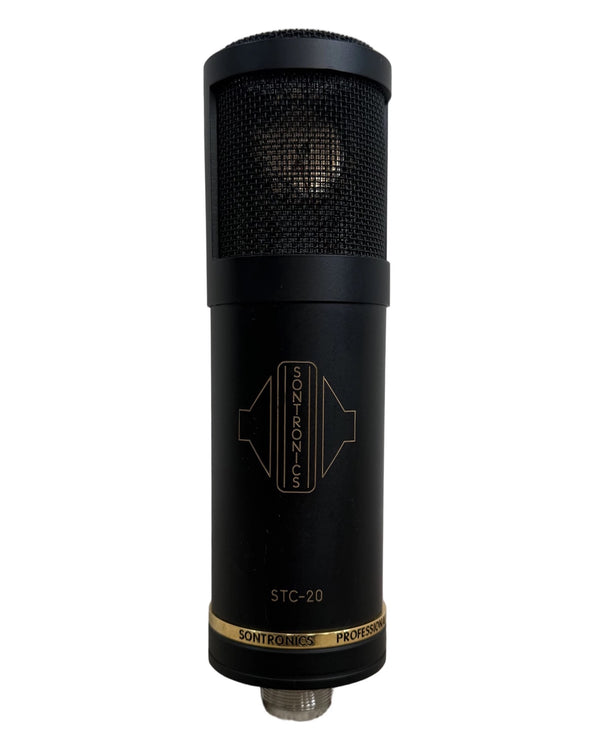 Sontronics STC-20 - Condenser Microphone - Black - Excellent w/ Soft Case, Original Box, Shock Mount + Pop Shield
