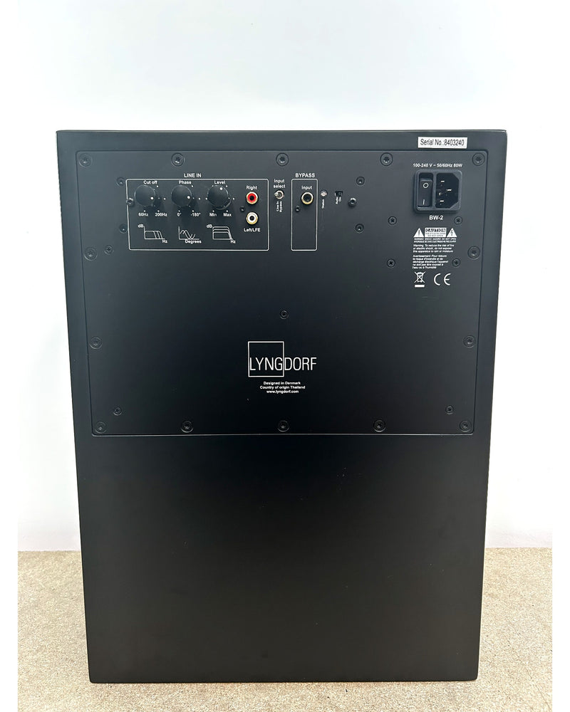 Lyngdorf BW-2 - Subwoofers- Black - Excellent w/ Original Box - image 5