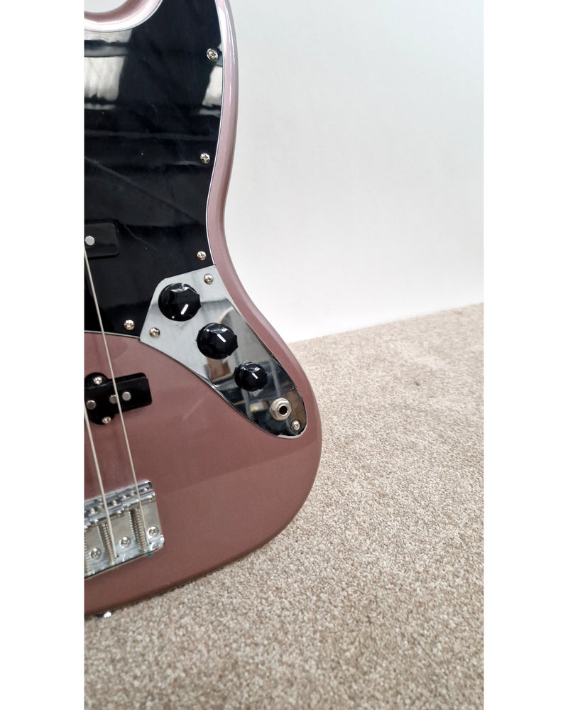 Fender Affinity Series Jazz Bass Burgundy Mist - Bass Guitar - Very Good - image 3