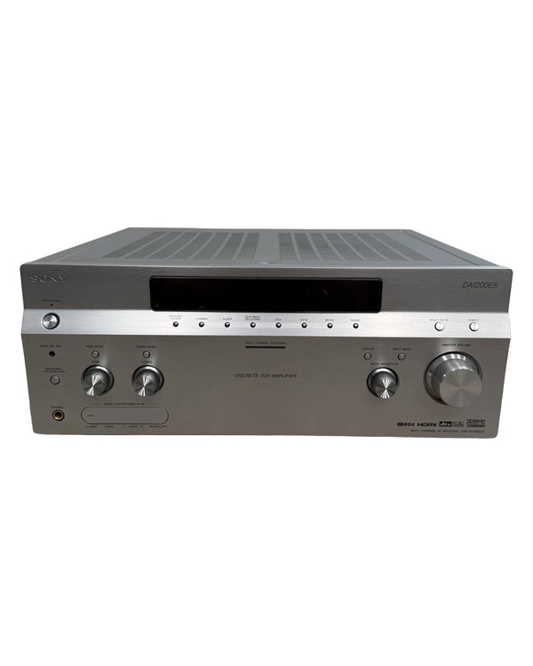 Sony STR-DA1200ES - Receiver - Silver - Very Good w/ remote_control