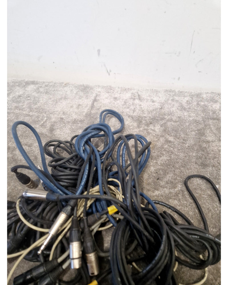 Job Lot OF Microphone Cables - X10 - Microphone Cable - Good - image 12