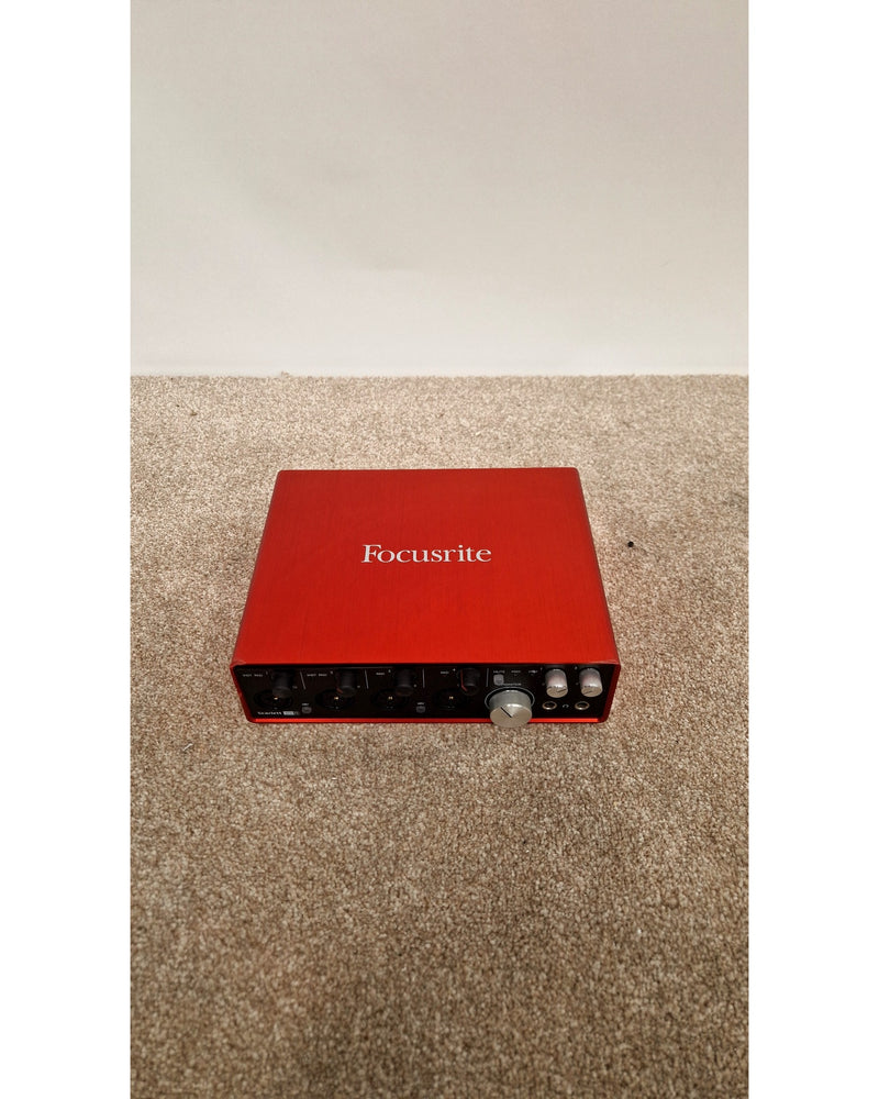 Focusrite Scarlett 18i8 2nd Gen - Audio Interface - Red - Good w/ Power Supply - image 6