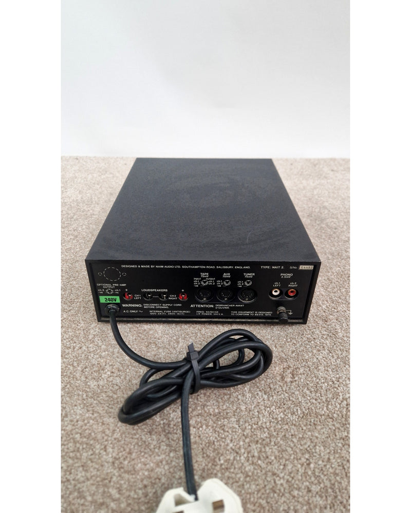 Naim NAIT 2 - Hi-Fi Amplifier - Black - Very Good - image 8
