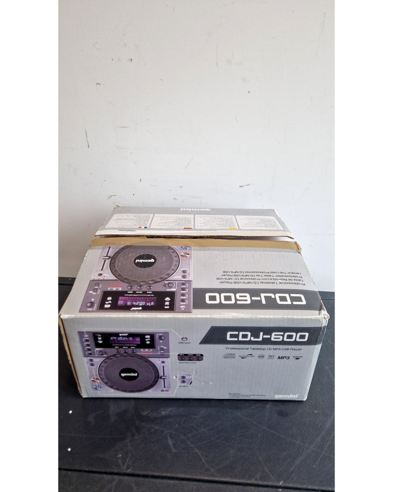Gemini CDJ-600 - DJ Equipment - Good w/ Original Box - image 2
