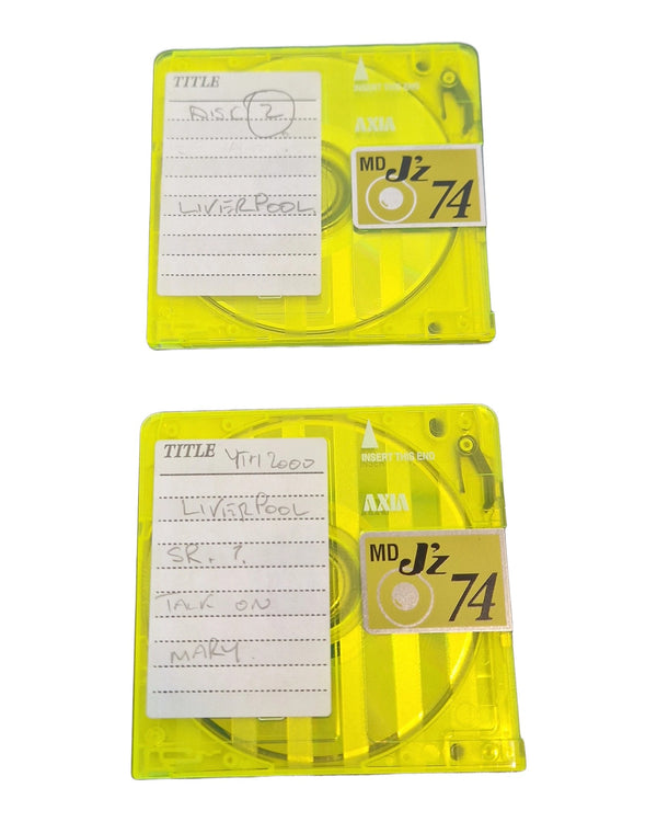 Axia MD Jz 74 - Yellow X2 - Cassette Tape - Very Good