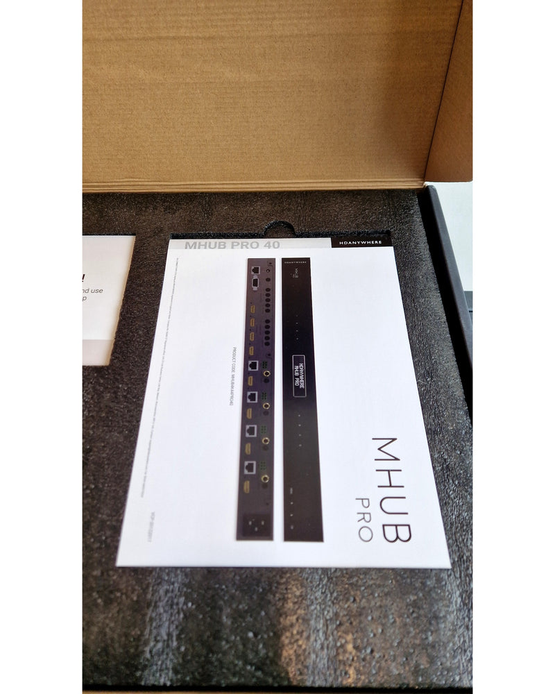 HDAnywhere MHUB Pro 40 - Matrix Switcher - Black - Like New w/ Original Box - image 3