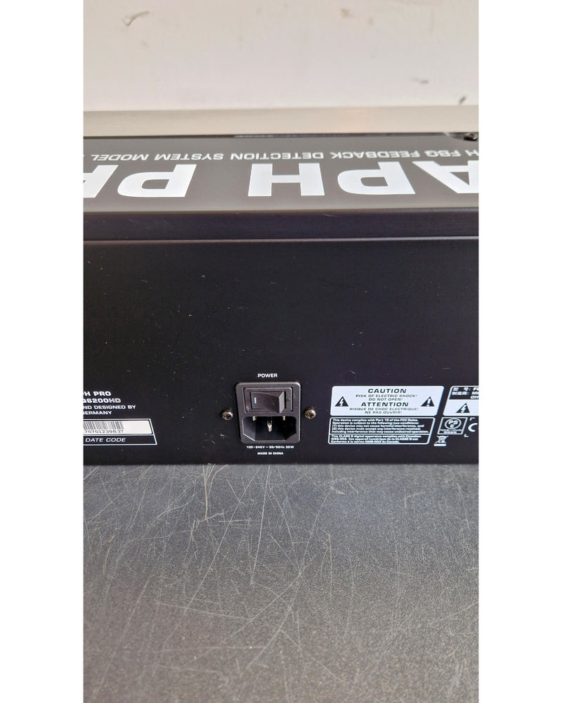 Behringer Ultragraph Pro (FBQ6200HD) - Equalisers - Very Good - image 13