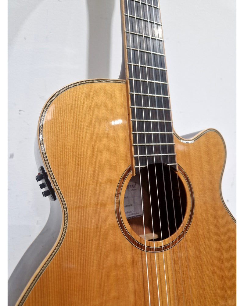 Tanglewood Rosewood Reserve - Classical Acoustic Guitar - Natural - Cutaway - Refurbished - image 11