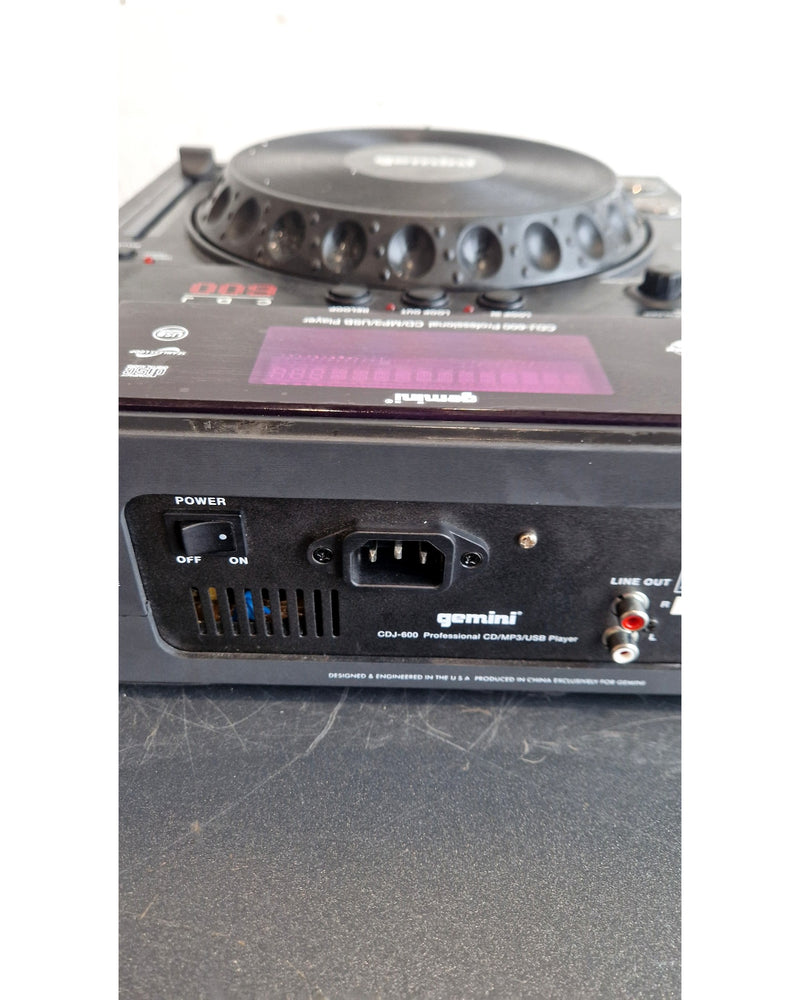 Gemini CDJ-600 - CD Player - Very Good w/ Original Box - image 14
