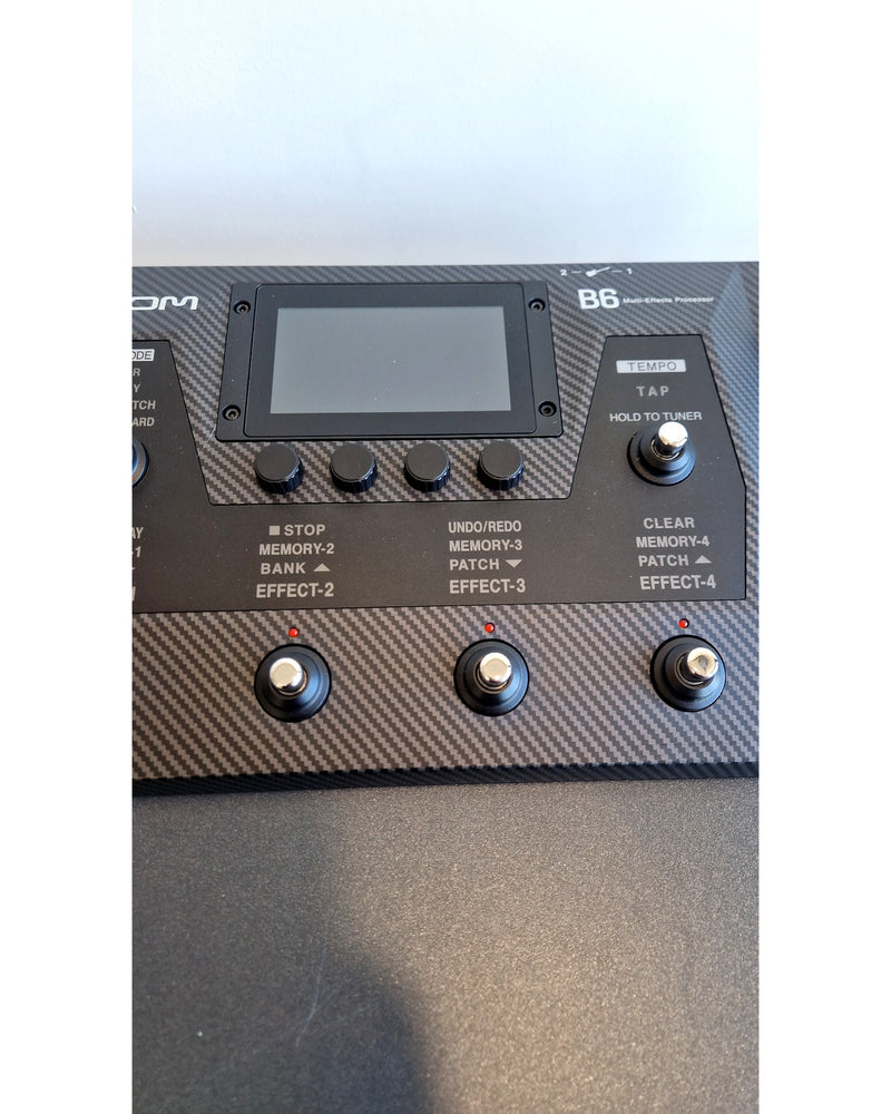 Zoom B6 - Multi-Effects Processor for Bass - Like New w/ Original Box - image 9