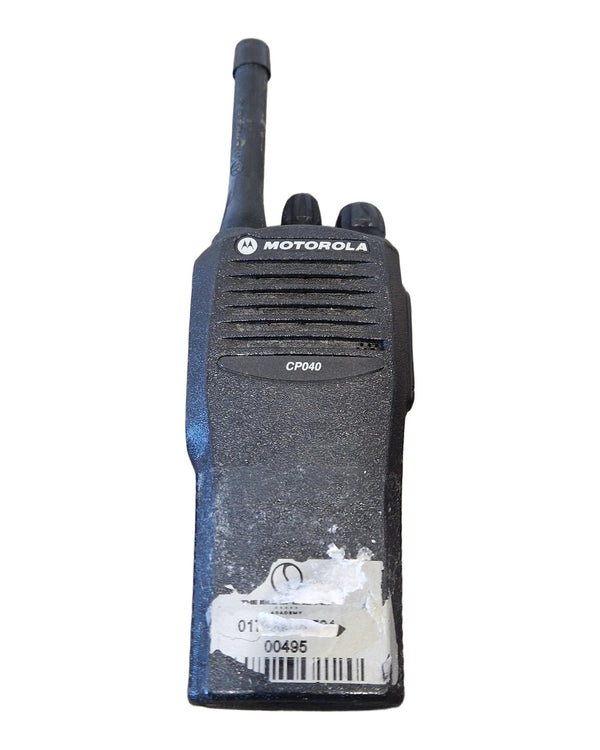 Motorola CP040 - Black - Two-Way Radio - Good