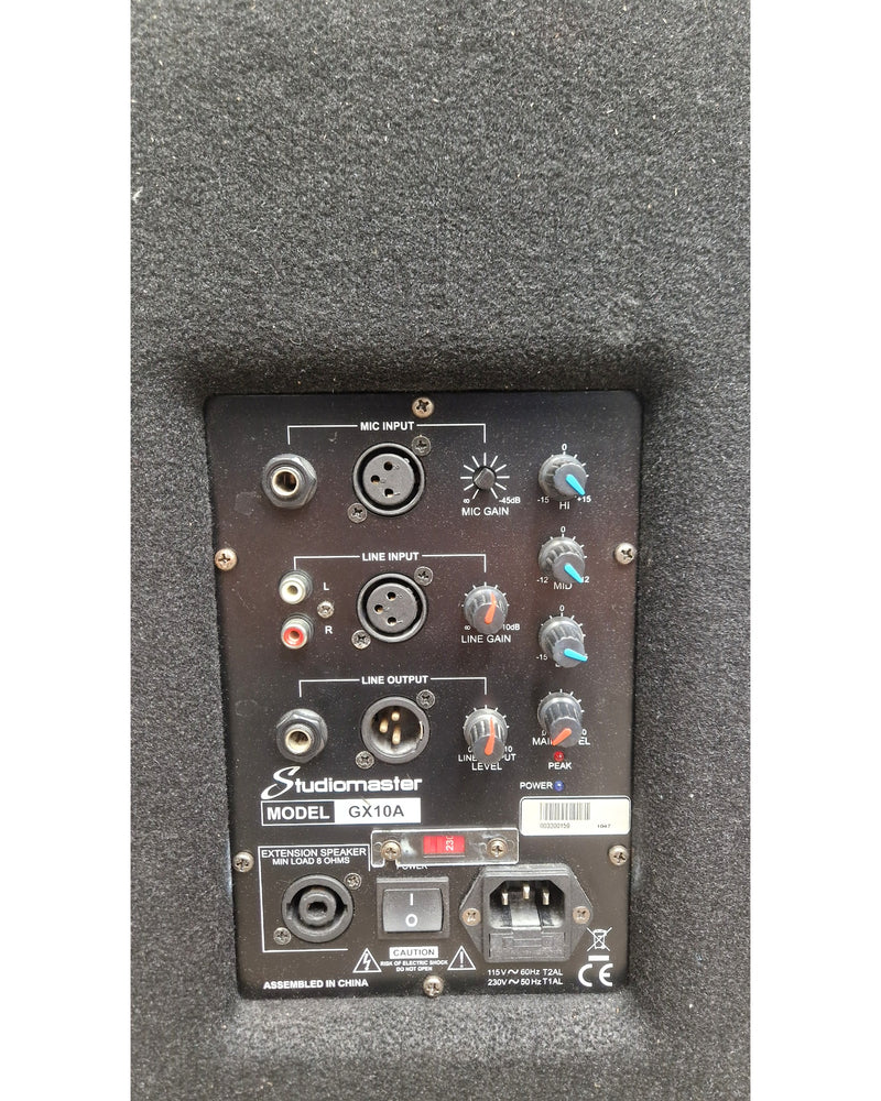 Studiomaster GX10A - PA Speaker - Spares or Repair - image 6