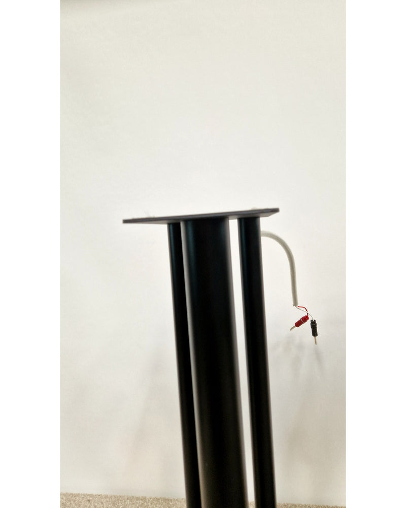 Hi-Fi Speaker Stands - Built In Banana Jack Leads - Excellent - image 5