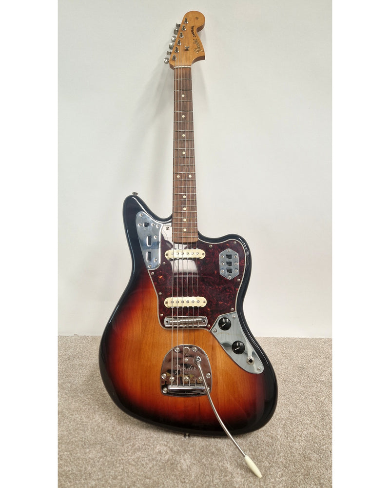 Fender Jaguar - Electric Guitars - 3-Colour Sunburst - Very Good w/ Soft Case - image 8