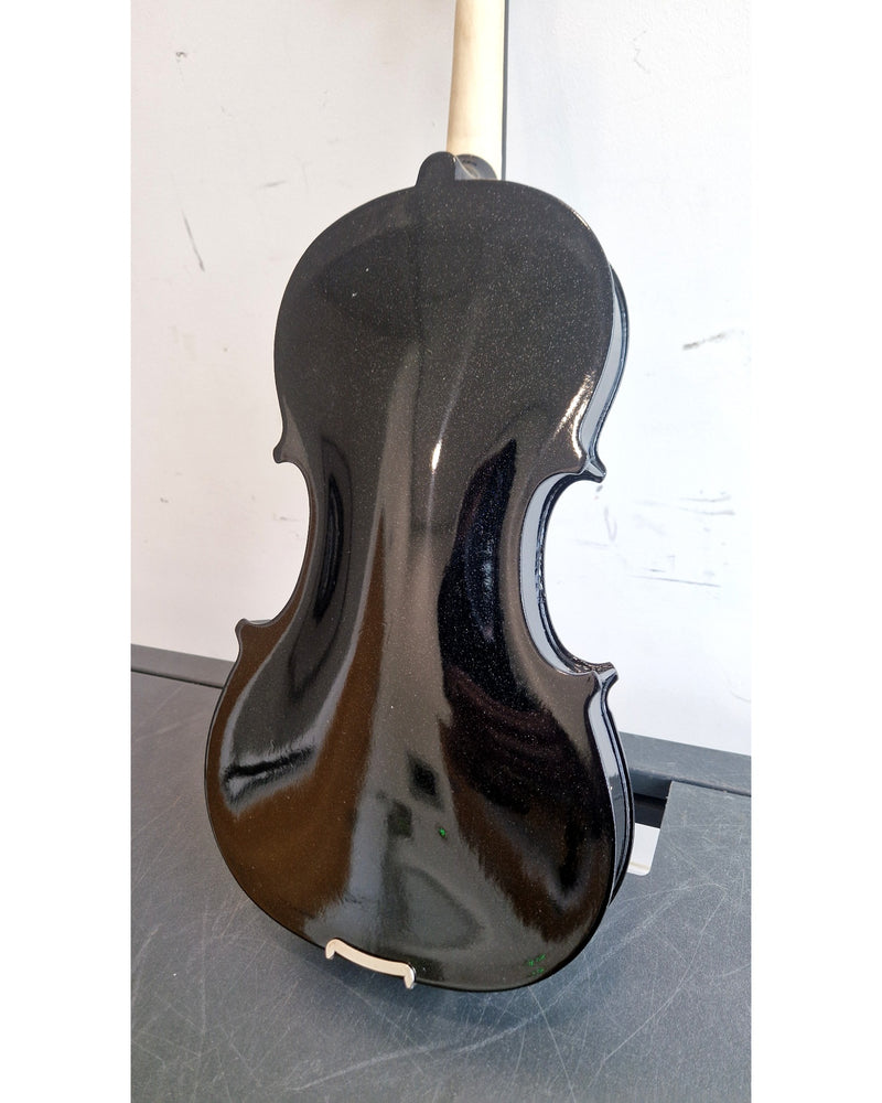 Black Student Violin with Case - String Instruments - Black - Excellent w/ Hard Case - image 15