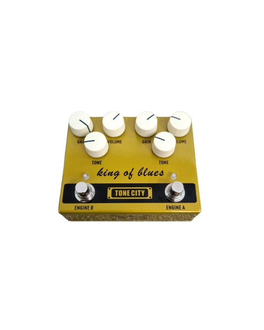 Tone City King of Blues - Overdrive & Distortion Pedals - Gold - Like New - image 1